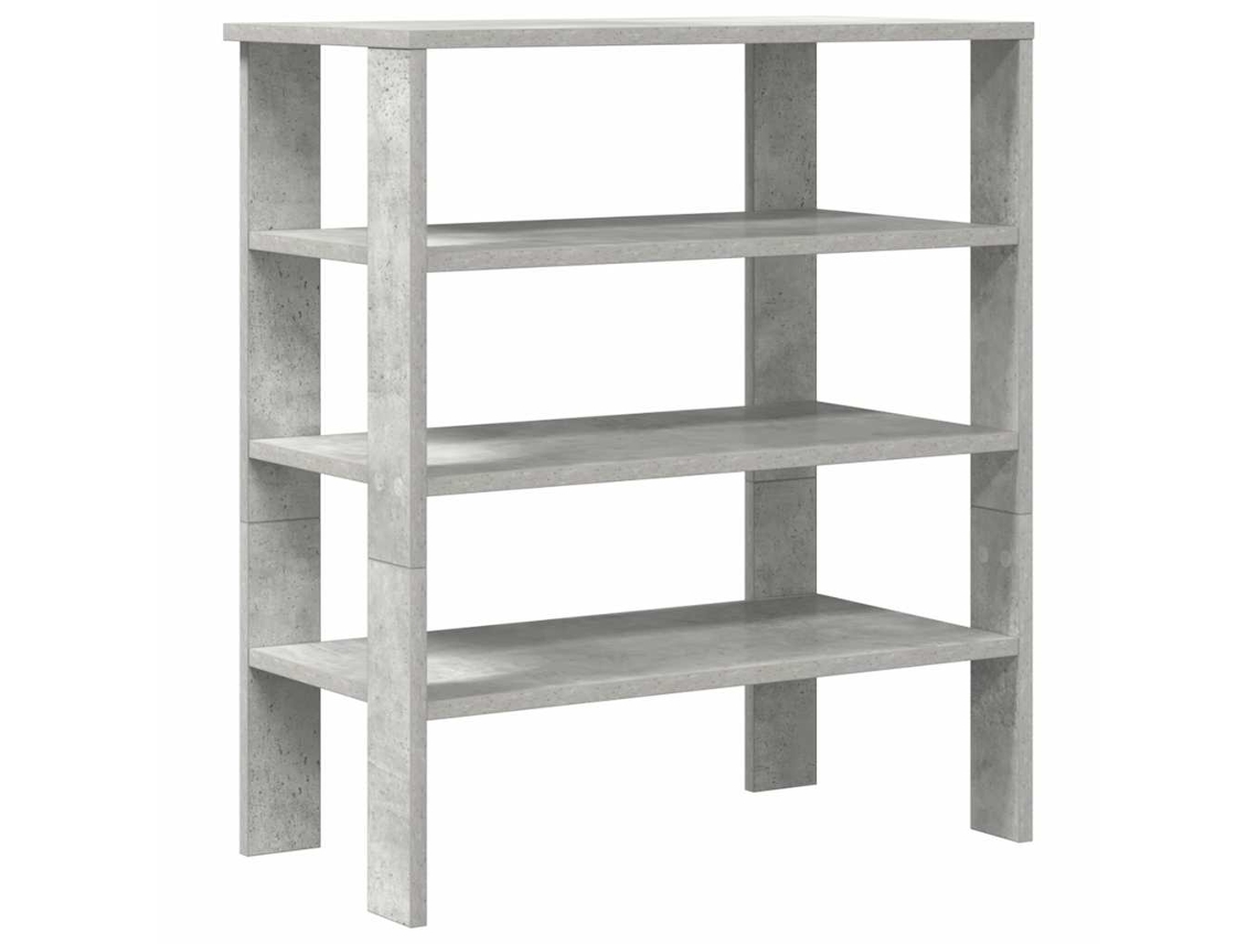 Sapateira Derivados de Madeira Cinzento Cimento 61x32x70 cm MAISON EXCLUSIVE