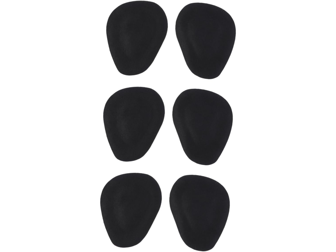 Protetores De Pata Dianteiros Pretos, 3 Pares