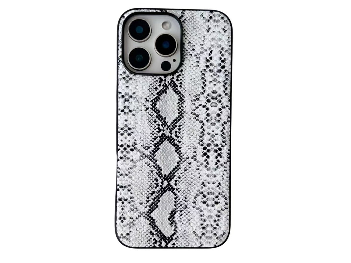 Capa Para Iphone 14 Plus Píton Branca Spqment
