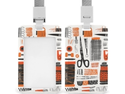 Porta Crachá, Com Diversas Ferramentas De Costura, Personalizável, À Prova D Água, Porta Crachá Protetor