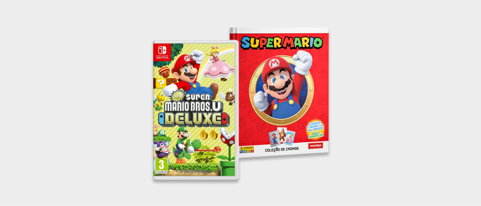 Jogo Game Infantil Super Mario Bros Delux - Nintendo Switch em