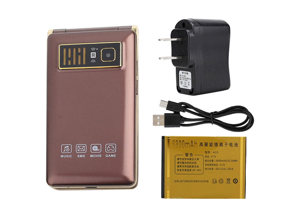 Telefone Clamshell LAXISCREED Touch Dual Sim
