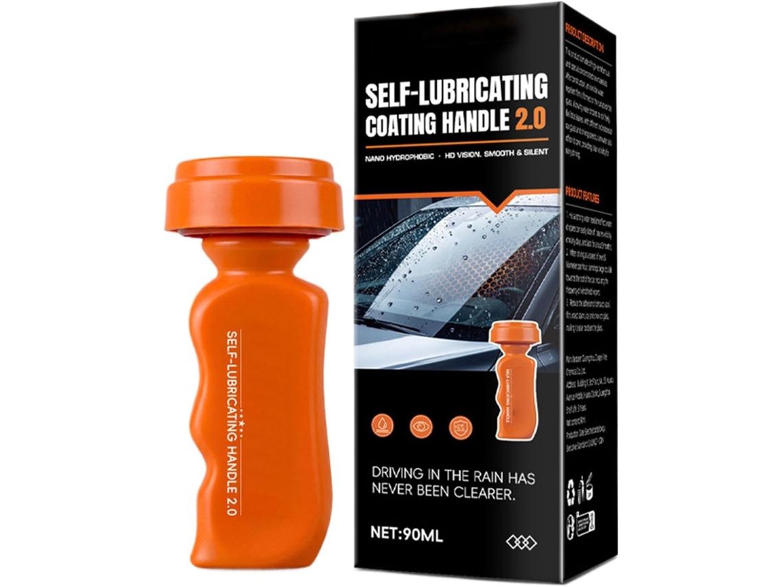 Limpador de Vidros Automotivos Anti-embaçante, Desendurante E Antireflecto Com Escova.