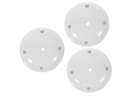 Conjunto De 3 Tampões De Cerâmica Para Mictório, Anti Odor Para Ralos Modernos Com Furos, Prevenção Gokoco