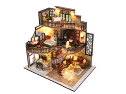 Pavilhão Dos Sonhos. Um Modelo 3d Realista Com Luzes Led. 22x18x20 Cm.