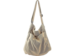 Bolsa Transversal De Lona Hobo Para Mulheres E Homens Com Vários Bolsos, Bolsa Casual, Bolsa Carteiro, Viagem, Trabalho, Cáqui
