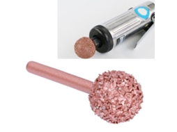 Cabeça De Esmeril Pneumática De Aço Tungstênio, Bola Redonda Polida, Ferramenta Profissional De Reparação De Veículos 8005‑02 6x25 Mm