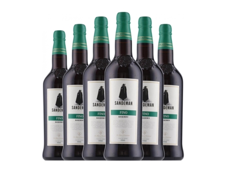 Vinho fortificado SANDEMAN PORTO Fino Jerez-Xérès-Sherry (0.75 L - 6 Unidades)