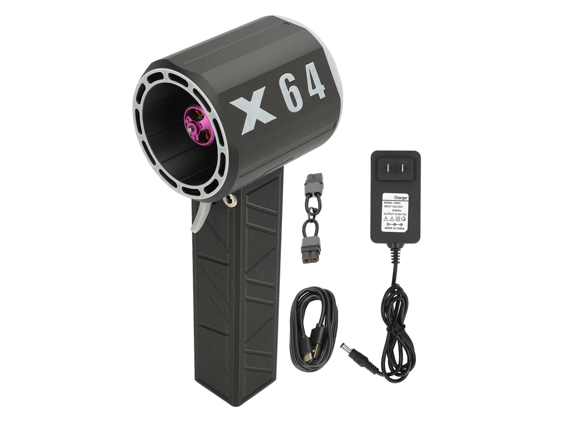 Secador de Ar Portátil Turbina 64mm 100 240v Plug Us