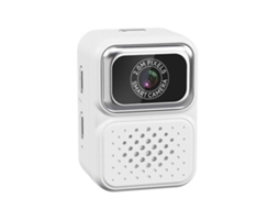 Mini Câmera Digital Portátil, Gravador de Vídeo Leve, Resolução 640x480p, Câmera Vestível para Estudantes e Viajantes, Cinza TAISHENGDA
