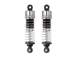 2 Amortecedores a Óleo com Tampa em Alumínio Atualizados para Hbx 16889 1602 1/16 Rc Car Parts M16100a MDUG