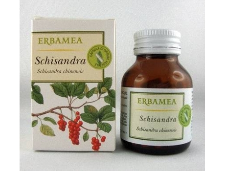 Suplemento Alimentar ERBAMEA Schisandra (50 cápsulas vegetais de 450mg)