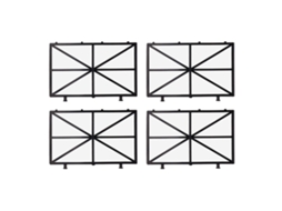 Primerox 4pcs Cartuchos de Filtro Mola 9991433 R4 para Aspirador Robótico Piscina M500 M200 M400