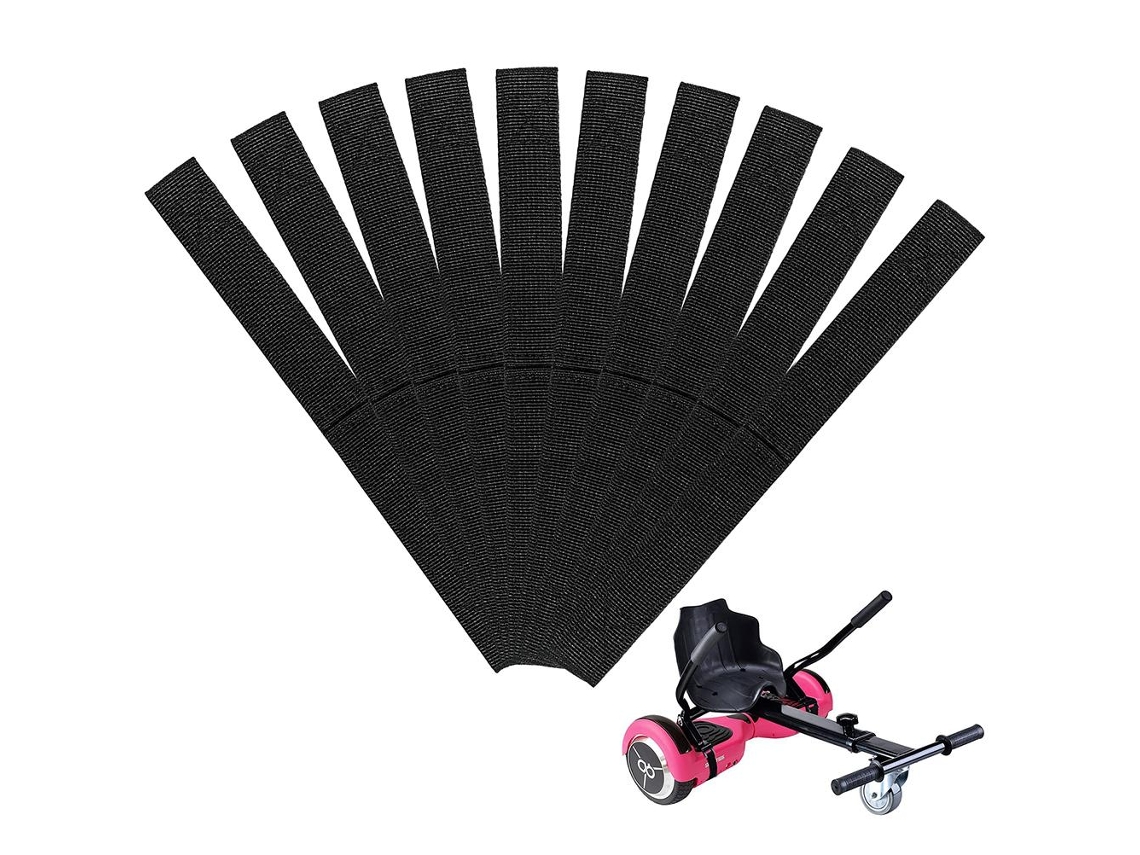 2026 10 Peças Correias Ajustáveis para Hoverboard Correias de Assento de Nylon com Fecho de Gancho e Loop Acessórios para Hoverboard