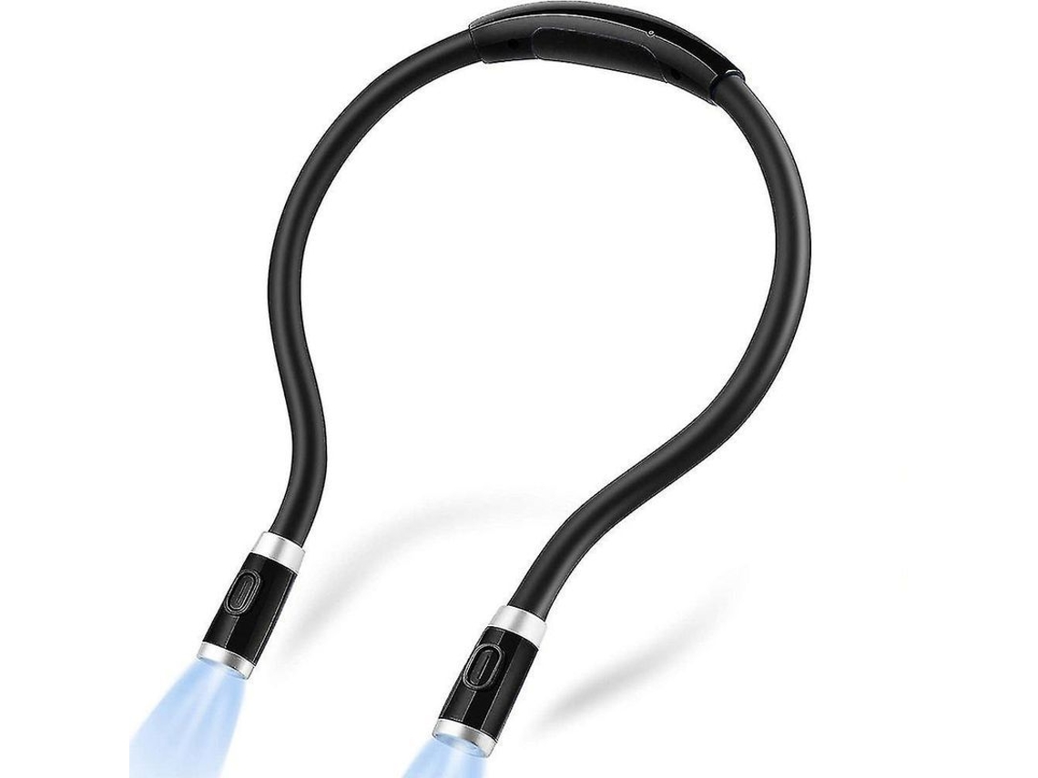 Luz De Leitura Led Recarregável Para Pescoço, Luzes Para Leitura Com 4 Modos De Brilho E Bateria 750mah