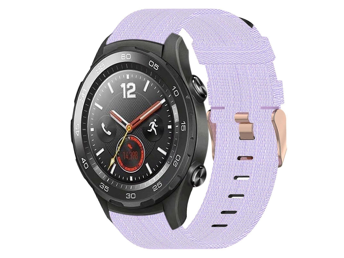 Pulseira De Nylon Trançado De 20 Mm Para Huawei Watch 2