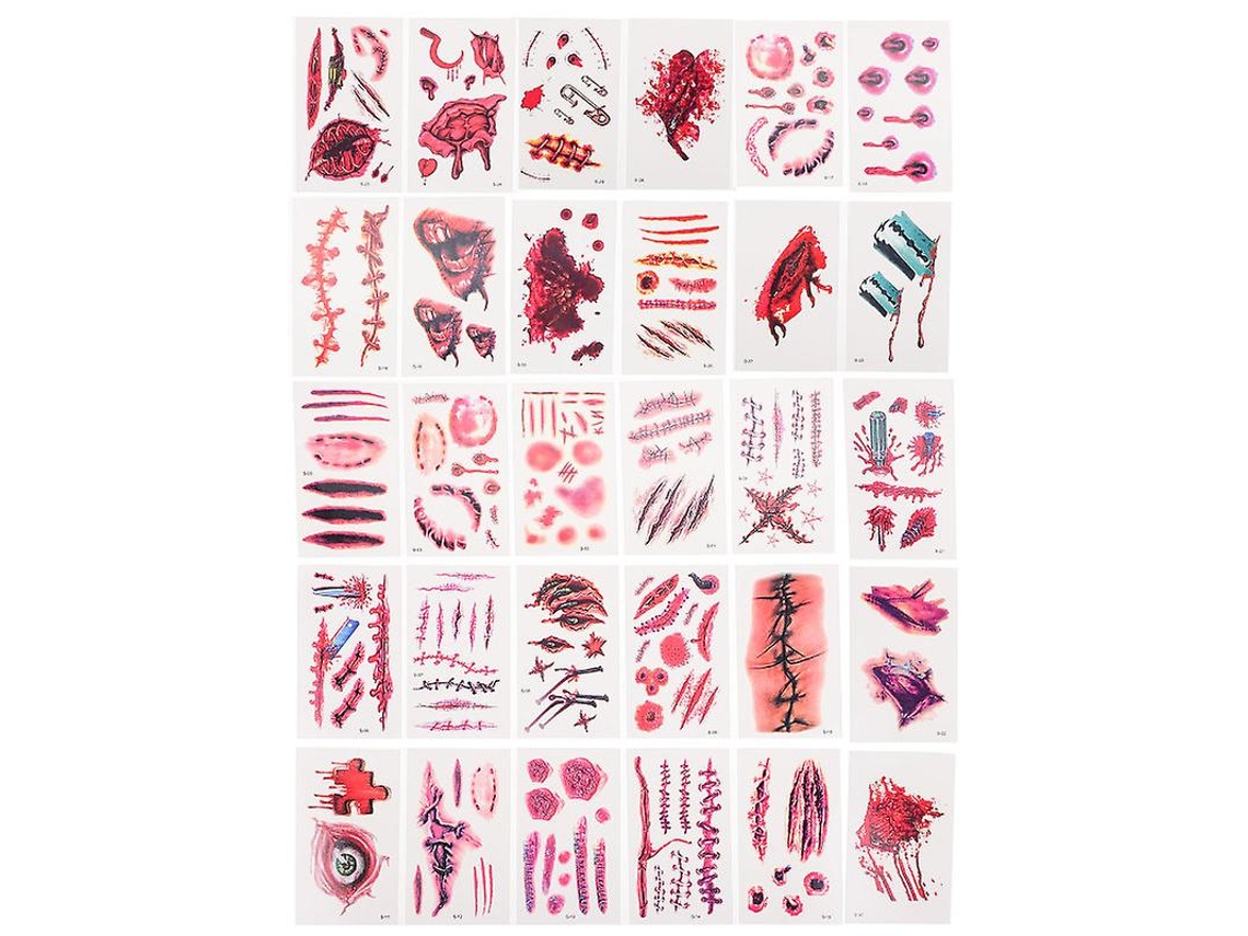 60pcs Adesivos De Halloween Para Decorações De Halloween Allinless