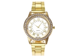 Relógio de Pulso de Quartzo com Pulseira de Aço Estilo Minimalista Elegante e Confortável