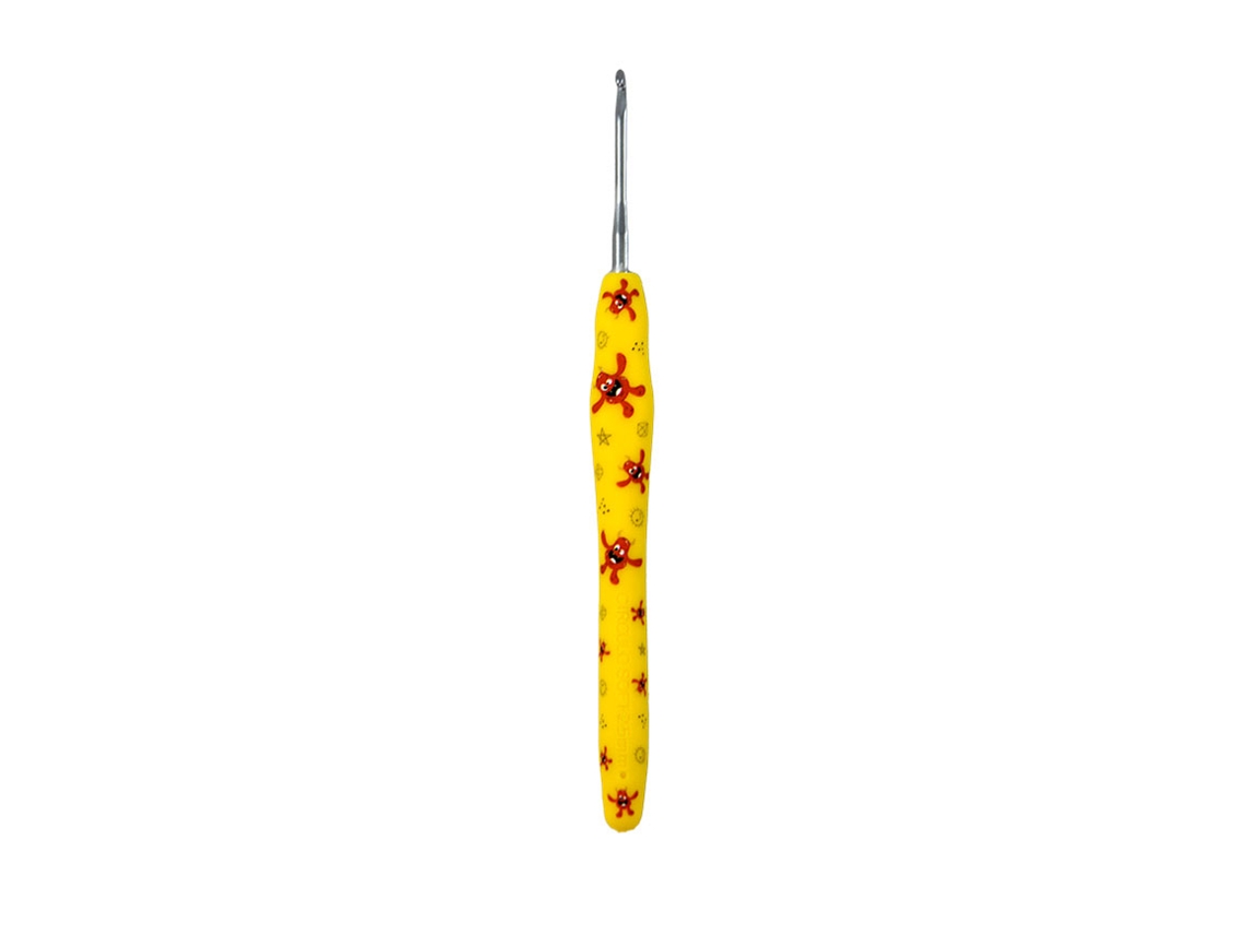 Agulha De Crochet Circulo Soft Monstrinhos 2,5mm Ci480827-25