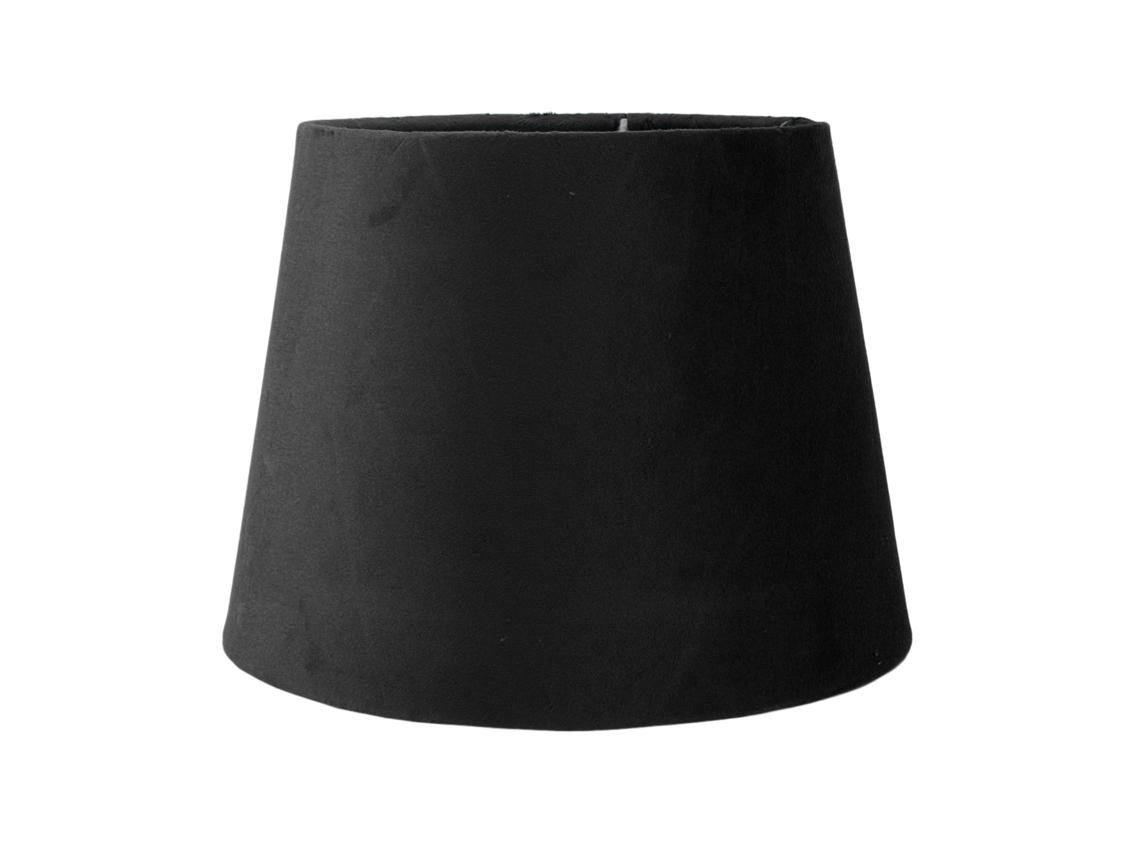 2026 abat jour de Tela Pequeño para Lámpara de Mesa Piso E27 E14 Cono Artesanal Negro