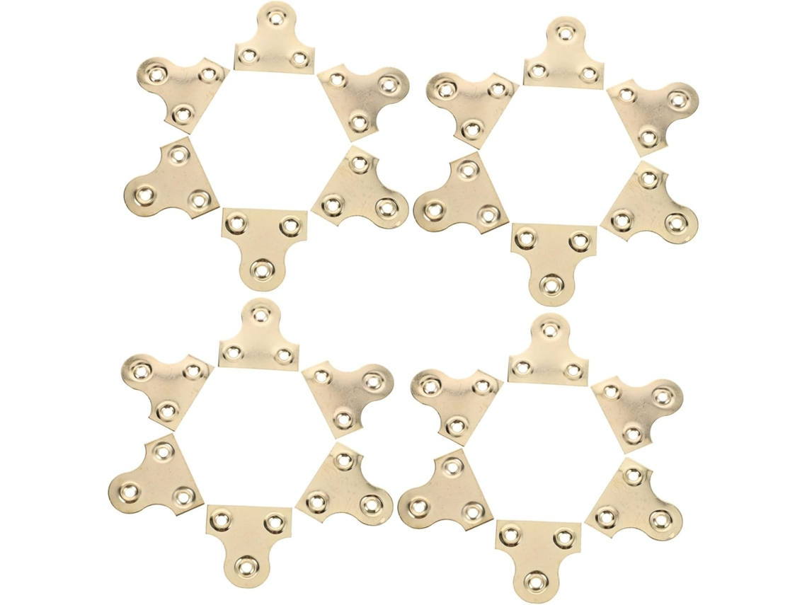 Conjunto 50 Ganchos Parede Curvos Porta Retratos Suportes Montagem Molduras Pendurar Quadros Espelhos Kit GOKOCO