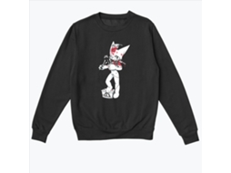 Unisex Difference Between War + Love Pod Black Sweatshirt-m