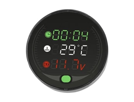 DIOCHE Medidor de Carregamento Usb Medidor de Temperatura Da Água Medidor de Temperatura Da Água para Motocicleta