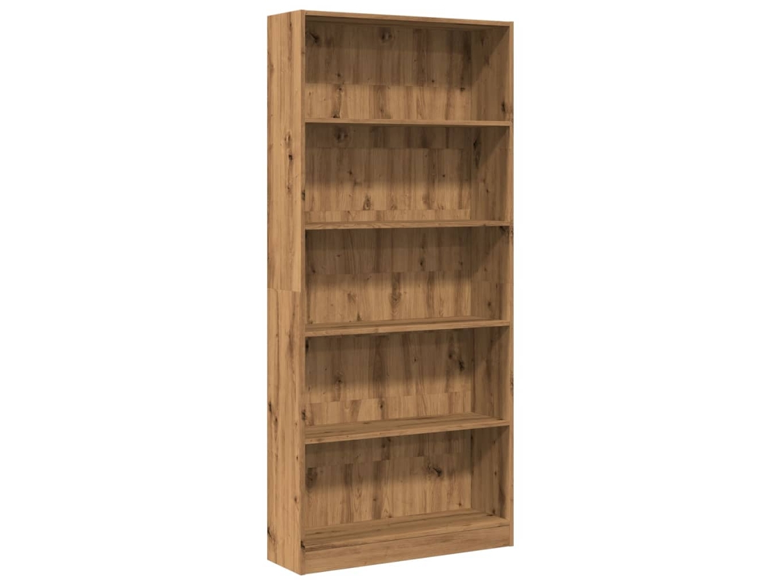 Bookcase, Bookcases Vidaxl Marrom Madeira Processada (n/a)