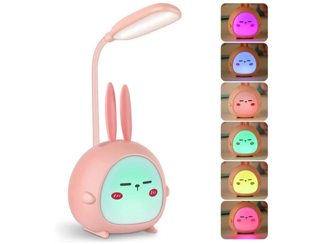 Candeeiro De Mesa Led Candeeiro De Leitura Dobrável Candeeiro De Mesa Bonito Para Crianças Meninos Ou Meninas Natal Rosa Yizhood