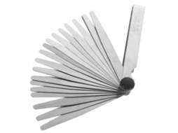 Caixa de Armazenamento GARNECK para Medidor de Espessura em Aço Inoxidável, Régua 100x20mm