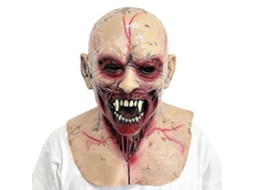 Máscara De Látex Zumbi Assustadora Para Festa De Halloween, Fantasia De Cabeça Inteira Para Cosplay Olysi Shop