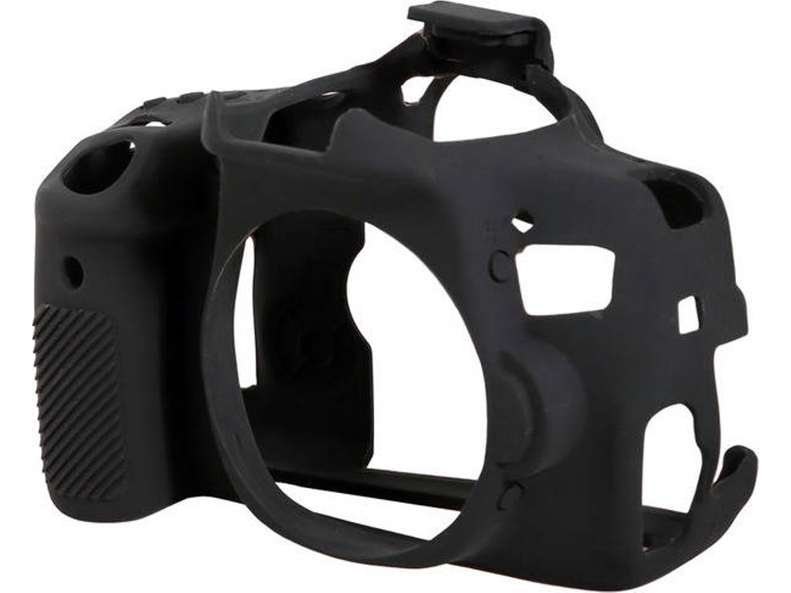 Capa de silicone EASYCOVER Canon 750D Preto