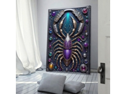 Pintura Steampunk De Escorpião Poliuaws Para Sala De Estar, Quarto, Decoração De Parede Moderna