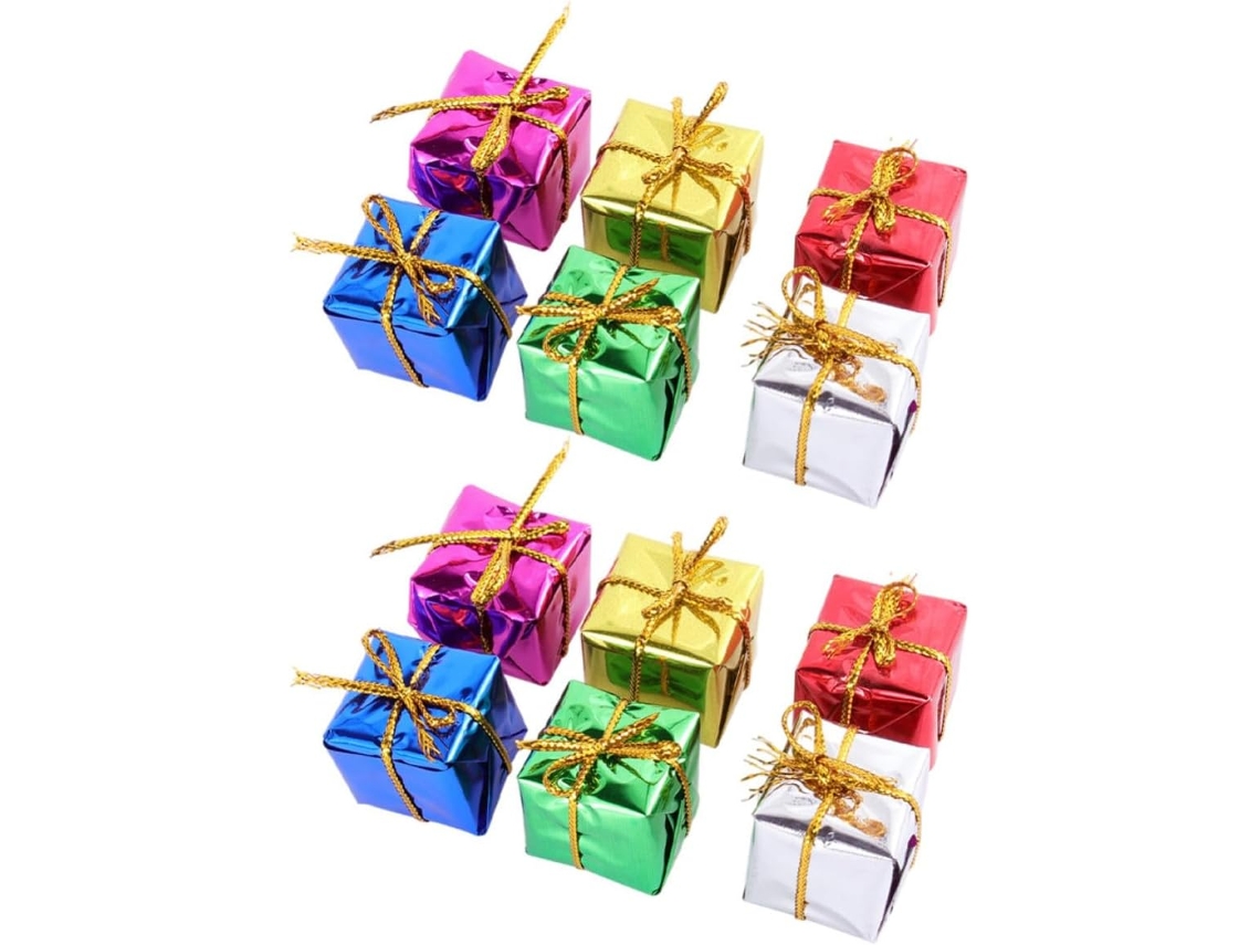 Conjunto De 72 Enfeites De Natal Para Pendurar, Caixa De Espuma.