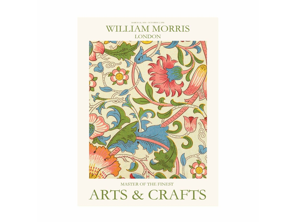 William Morris Arts & Crafts Paper Poster 50X70 Cm Worten.pt