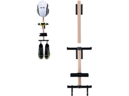 Suporte De Parede Para Capacete Motocicleta, Suporte De Madeira Para Capacete Motocicleta Com Ganchos Armazenar Seus
