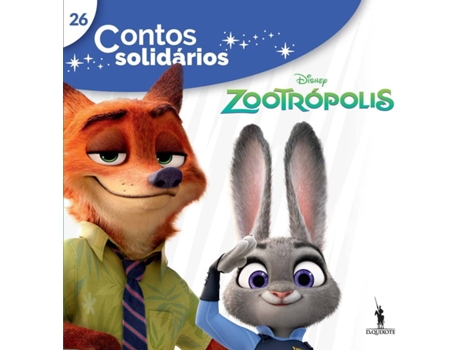 Livro Contos Solidários - Zootrópolis