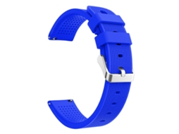 Bracelete Silicone 20Mm Textura de Rugas na Testa para Head Wrinkles Texture Soft Silicone Watch Band For Samsung Galaxy Watch Active Sm-R500