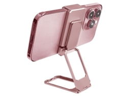 Suporte Universal De Metal 360 Graus Para Telefone - Ouro Rosa-aquaforge