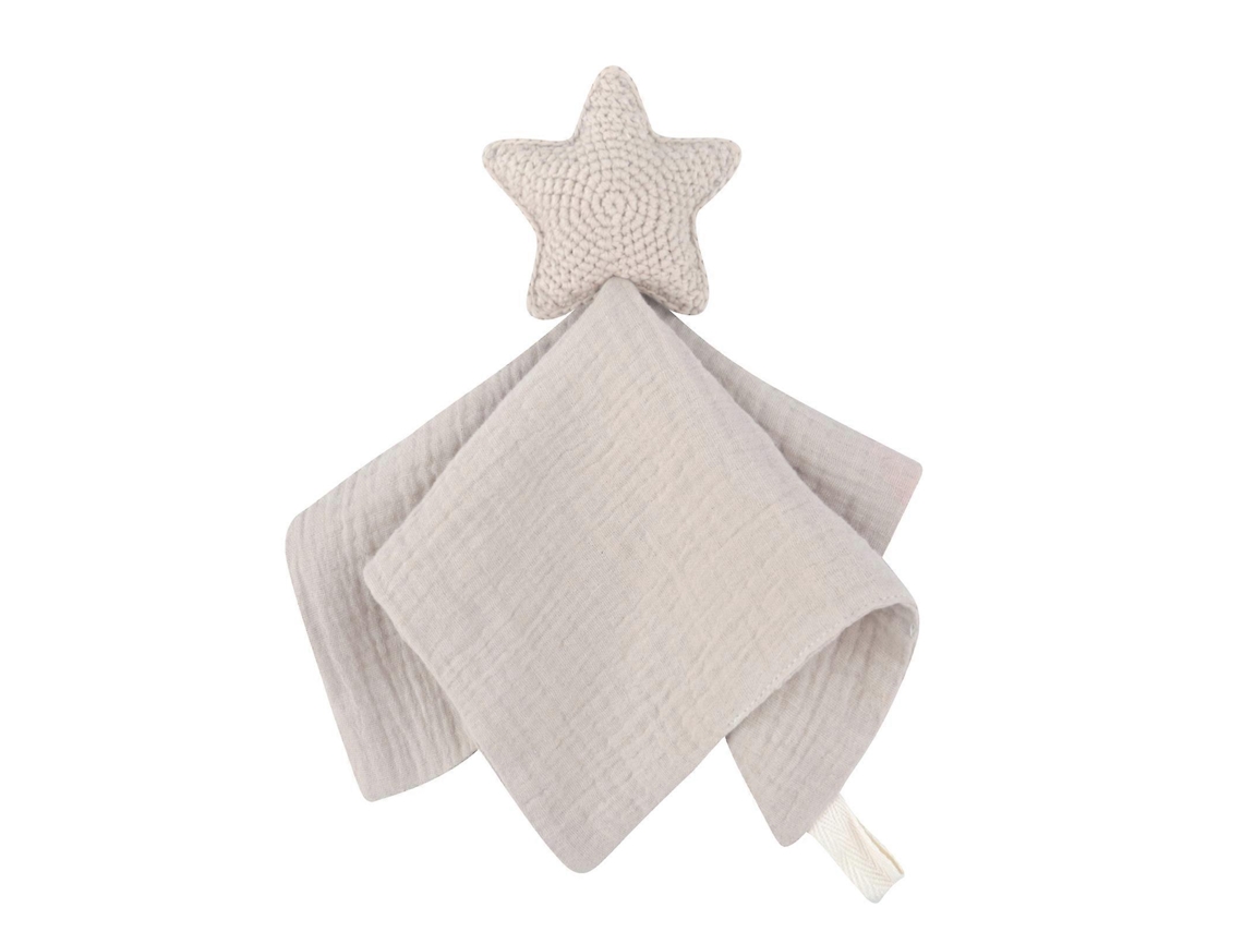 Babador Infantil Chupeta, Babador To Calm Or Mood, Cobertor de Segurança Com Pingente de Estrela para Meninos E Estrela, Lenço Chupeta Multic