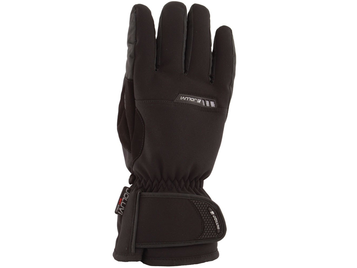 Luvas Softshell Hot Preto 4 Rapaz JOLUVI