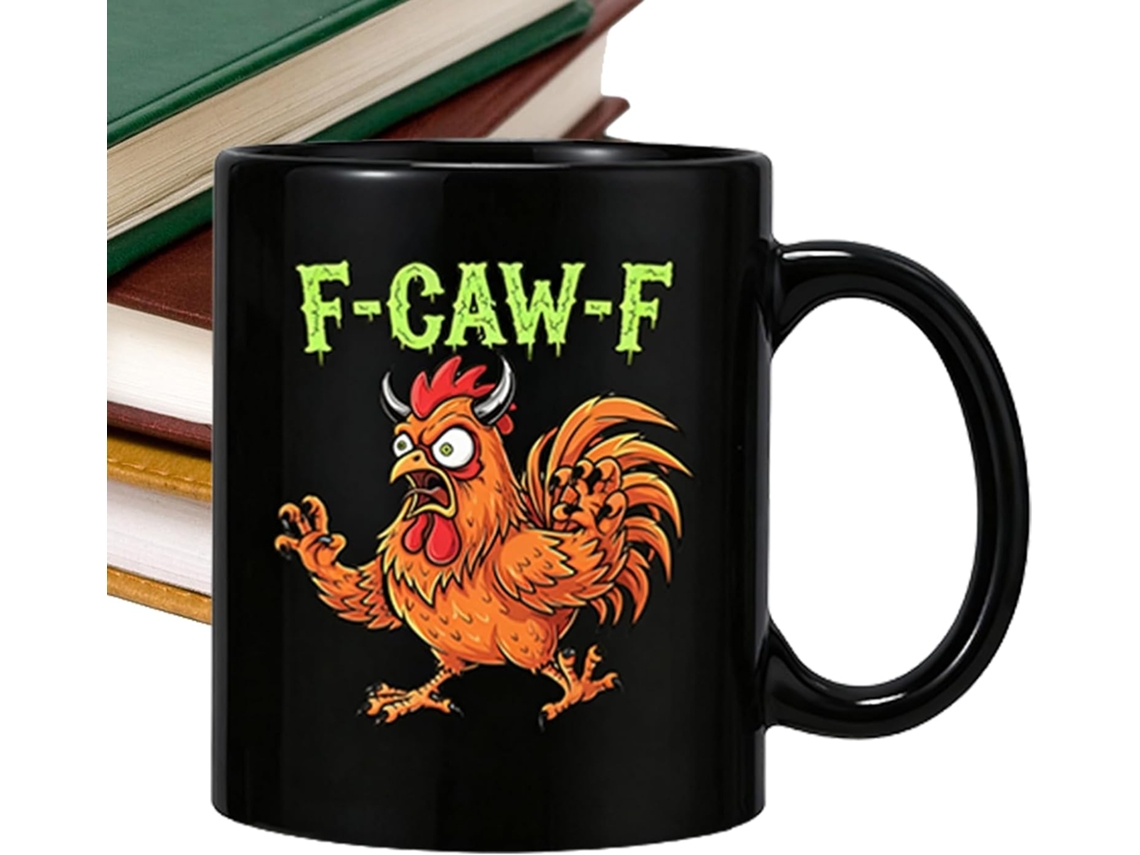 Caneca Galo, Copos De Cerâmica Para Bebidas, Ideal Para O Halloween, 325 Ml