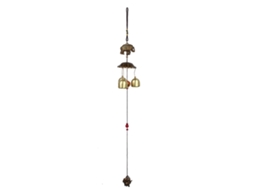 Sino de vento de metal em forma animal decorativo para jardim e casa 02 S/MARCA