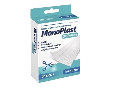 Gesso Monoplast 1m X 8cm De Fibra De Vidro Silesian Pharma