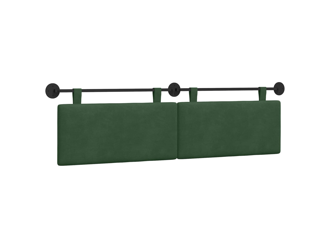 Conjunto 1 Cabeceira Suspensa Vidaxl Verde Cordão (190 X 55 X 5 Cm)