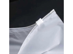 Sacos Plásticos Foscos Com Fecho Zip Para Roupas - 100 Unidades Armazenamento Que Economiza Espaço Costura