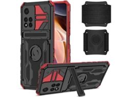 Capa Apple iPhone 11 Pro HFS-HOUSE com Alça Ajustável (Vermelho)