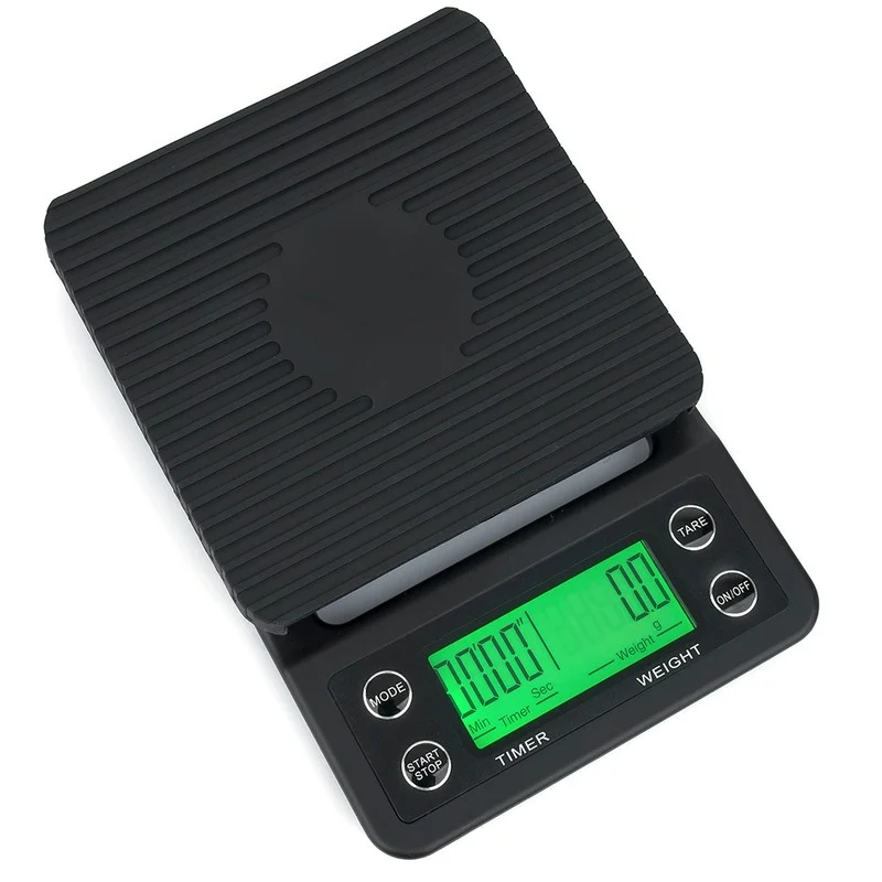 Balança de Café AQUAFORGE com Temporizador, 3 Kg/0,1 G a 5 Kg/0,1 G, com Visor LCD