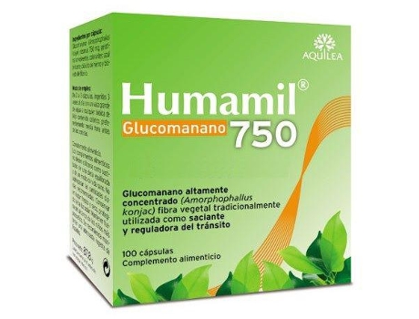 Humamil Glucomannan 750mg 90 Cápsulas