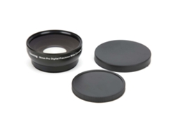 Lente Angular Universal De Cámara De Metal 0.45x 58mm Con Funda Accesorio Para Cámara